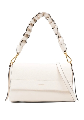 Coccinelle twisted-strap shoulder bag - Neutrals