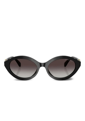 Michael Kors Carlazzo oval-frame sunglasses - Black
