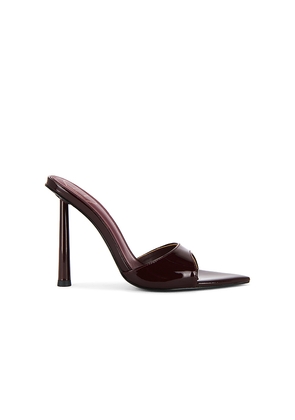 Michael Costello x REVOLVE Gerona Sandal in Burgundy. Size 10. Also in 6, 9.