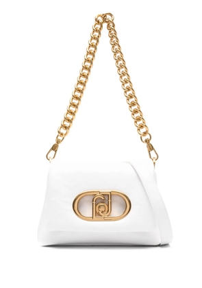 LIU JO logo-plaque cross body bag - White