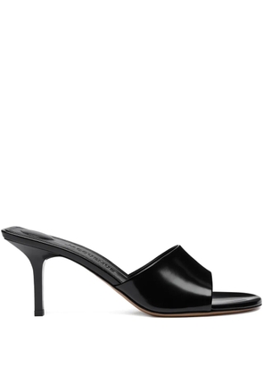 Jacquemus 70mm leather open-toe mules - Black