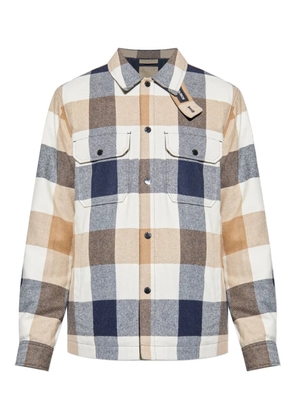 Woolrich checked shirt jacket - Neutrals