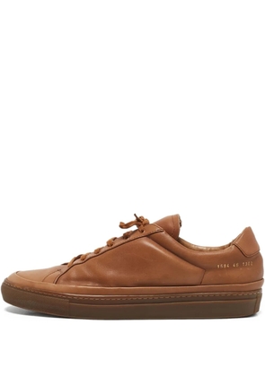 Common Projects Achilles leather lace-up sneakers - Brown
