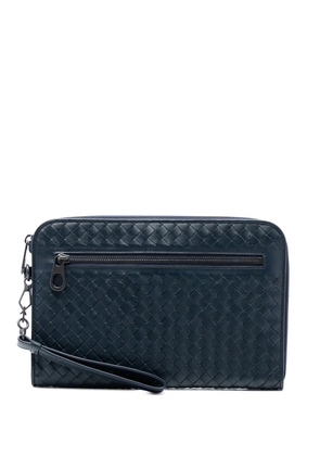 Bottega Veneta Pre-Owned 2012-2025 Nappa Intrecciato clutch bag - Blue