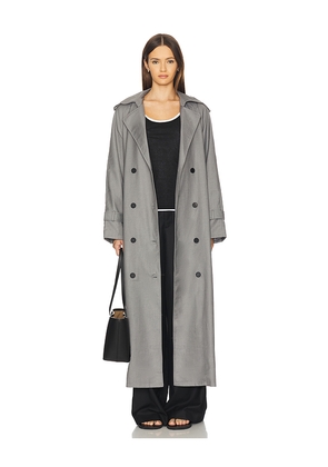 LIONESS x REVOLVE Penny Trench Coat in Grey. Size S. Also in L, M, XS, XXS.