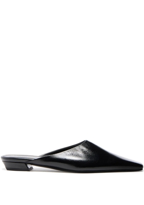 Proenza Schouler Trap leather slides - Black