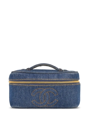 CHANEL Pre-Owned 1997 Vanity handbag - Blue
