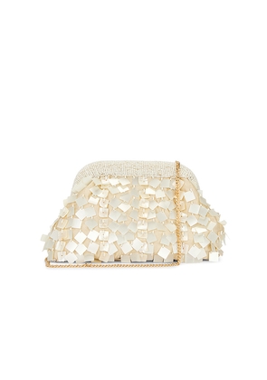 LSPACE Vienna Clutch in Cream.