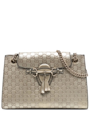 Gucci Pre-Owned 2016-2025 Large Guccissima Emily shoulder bag - Gold