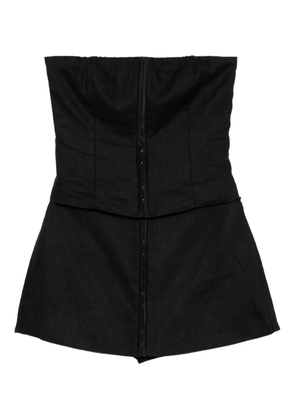 Reformation Sophie linen two piece - Black