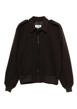 MM6 Maison Margiela zip-fastening jacket - Brown