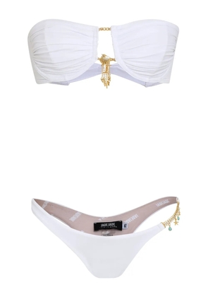 Amir Slama x Jade Picon charm-detail bikini - White