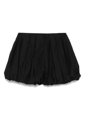 PINKO poplin balloon mini skirt - Black