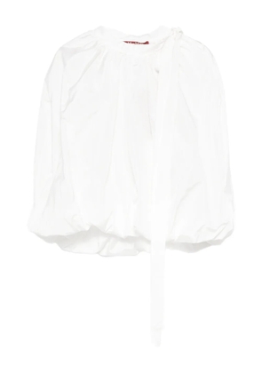 Max Mara tie-detail blouse - White