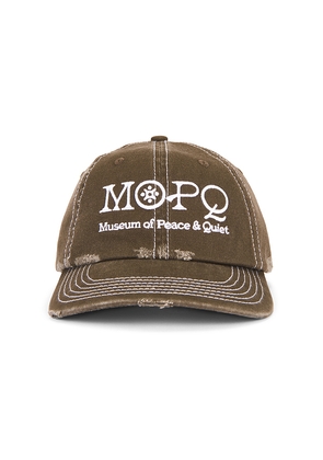 Museum of Peace and Quiet Southwest Dad Hat in Brown.