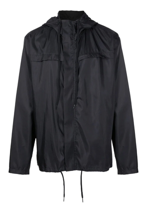 Osklen two-pocket hooded windbreaker - Black