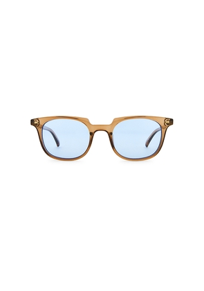 Le Specs Le Resolu Sunglasses in Beige.