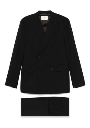 Manuel Ritz double-breasted suit - Black