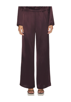 Line & Dot Petrea Pant in Burgundy. Size L. Also in XS.
