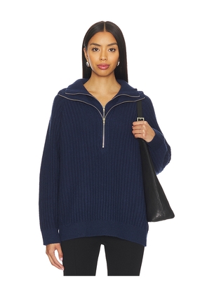 Line & Dot Hendrix Sweater in Navy. Size L. Also in M, S, XS.