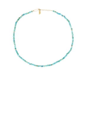 Loren Stewart Turquoise Fortune Necklace in Blue.
