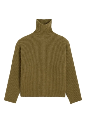 AMI Paris funnel-neck wool sweater - Green