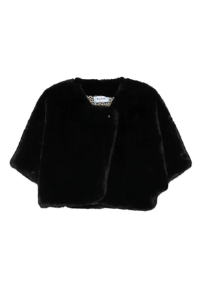 Blugirl faux fur jacket - Black