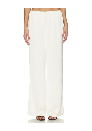 Lovers and Friends Alette Pants in Ivory. Size L. Also in M, S, XL, XS, XXS.