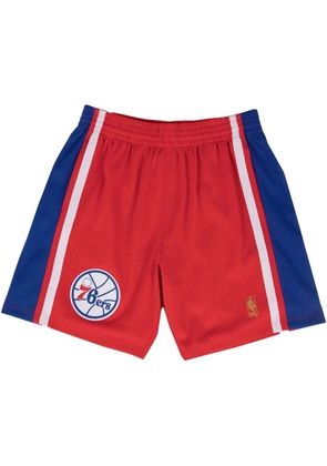 Mitchell & Ness 1996/97 Philadelphia 76ers 'Scarlet' swingman shorts - Red