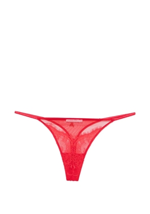 Patrizia Pepe lace thong - Red