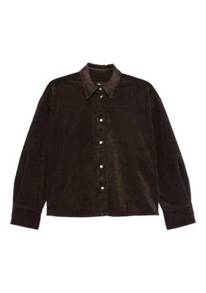 7 For All Mankind corduroy button-up shirt - Brown