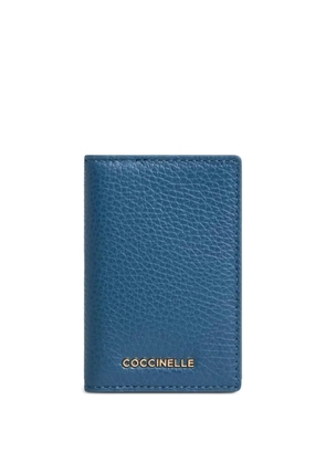 Coccinelle logo-appliqué wallet - Blue