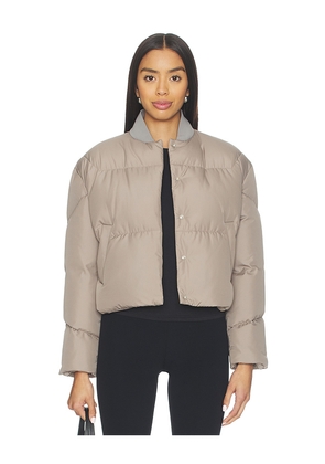 Khrisjoy Bluebell Bomber in Grey. Size 38/XS. Also in 40/S, 42/M, 44/L.