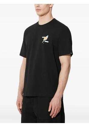 Filling Pieces graphic-print T-shirt - Black