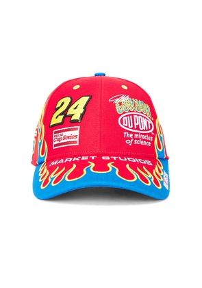 Market x NASCAR Jeff Gordon Hat in Red.