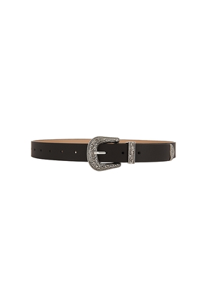 Lovers and Friends Kyra Faux Leather Belt in Brown.