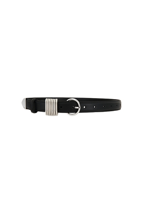 Lovers and Friends Lilia Faux Leather Belt in Black.