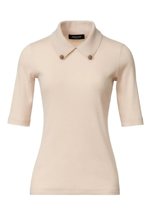 Fabiana Filippi embellished-collar top - Neutrals