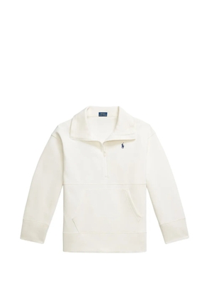 Polo Ralph Lauren Polo Pony half-zip sweatshirt - White