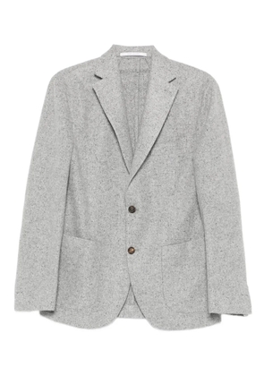 Eleventy single-breasted patch-pocket blazer - Grey