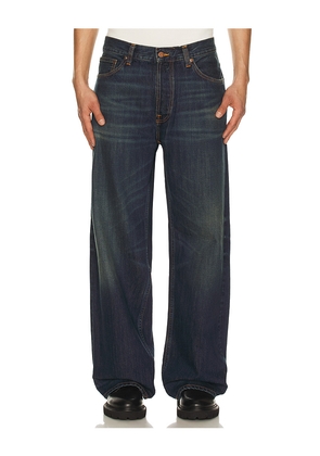 Nudie Jeans Loud Larry Jeans in Blue. Size 30. Also in 31, 32, 33, 34, 36.