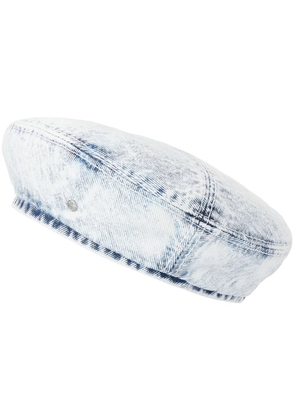 Maison Michel New Billy denim beret - Blue