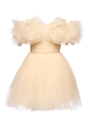 Ana Radu ruffled off-shoulder dress - Neutrals