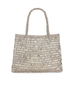 Lovers and Friends Claudia Handbag in Metallic Silver.