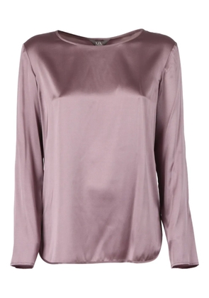 Max Mara moldava long-sleeve top - Purple