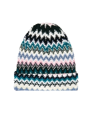 Missoni Beanie in Teal.