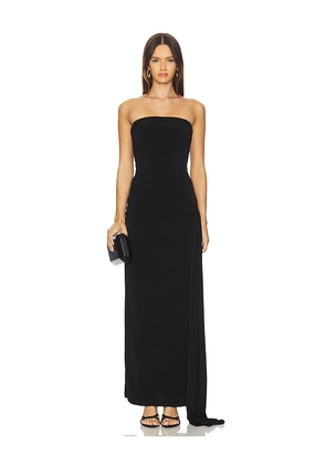 Lovers and Friends Adley Gown in Black. Size L. Also in M, S, XS, XXS.