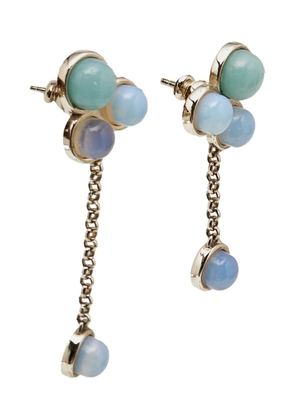 Chloé Pre-Owned flower-drop earrings - Gold
