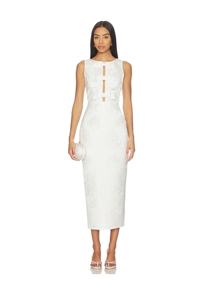 Katie May Vesper Dress in Ivory. Size M. Also in S, XS, XXS.
