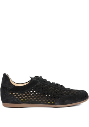 Sarah Chofakian Gelato perforated sneakers - Black